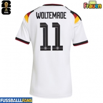 Deutschland Nick Woltemade #11 Heimtrikot Frauen EM 2024 Kurzarm